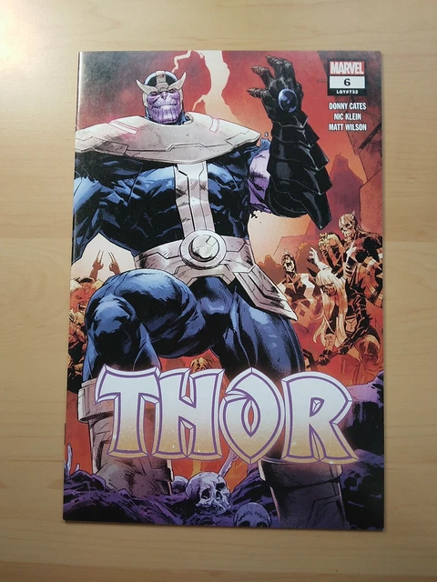 Thor #6 (Marvel 2020) 2Nd. Print Thanos Variant Nm/Nm-