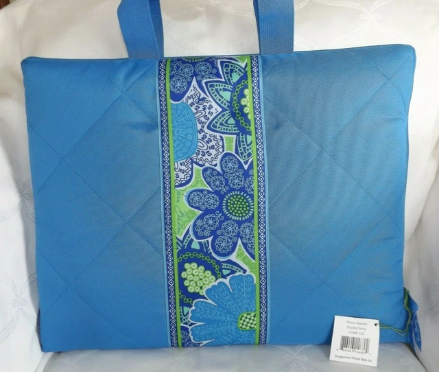 Vera bradley top reversible tote
