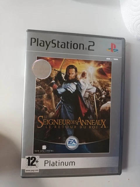 ps2 Playstation 2 Le seigneur des anneaux Le retour du roi