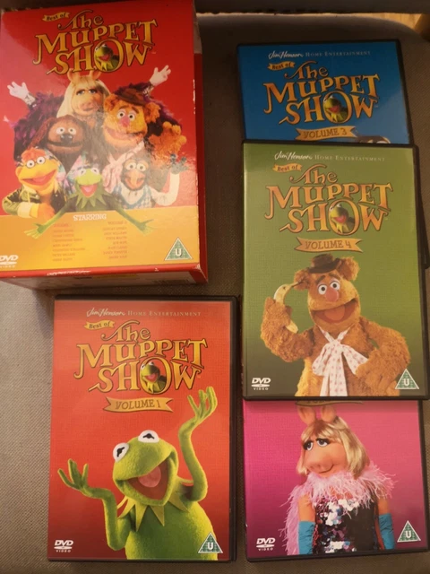 THE BEST OF The Muppets Show Volume 1-4 Boxset Collection Jim Henson 4 ...