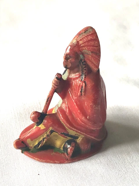 Figurine Vintage Indien Du Far West Type Starlux - Série Western, Sous-type Marine - Occasion Collection