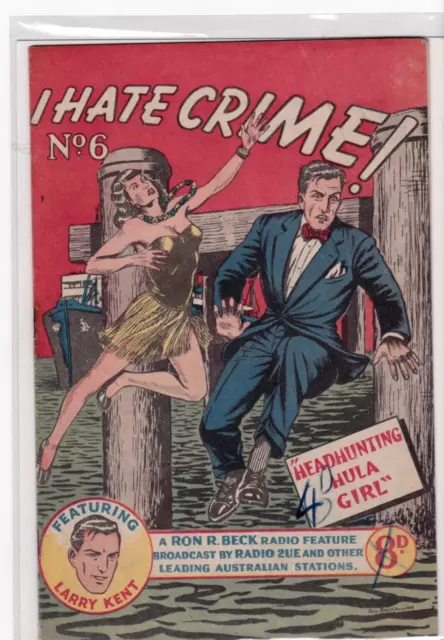 I Hate Crime  #6  British Edition 1950'S