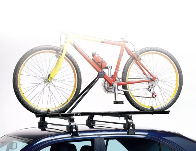 Car Roof Mounted Upright Bicycle Rack Cycle Carrier For All Mini Models