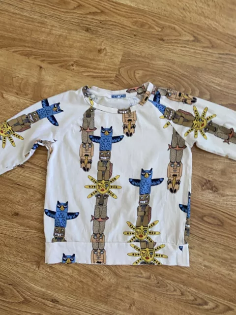 Mini Rodini Tiki Totem Shirt 4-5 years