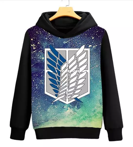 Shingeki no Kyojin Attack on Titan Cosplay Kapuzen Sweatshirt Hoodie Pullover