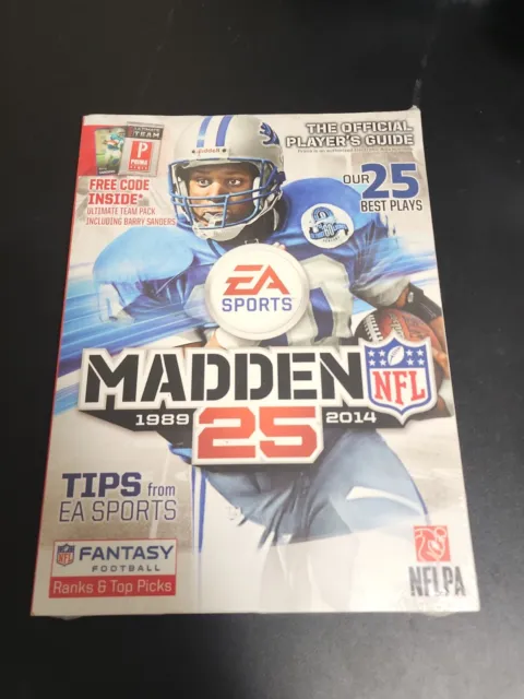 EA Sports Madden 25 Official Players Guide Book BRAND NEW - SEALED