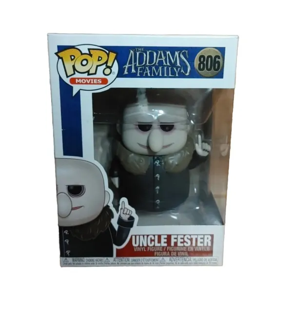 Funko Pop Movies Uncle Fester #806 Addams Family Vinyl Figure See Photos