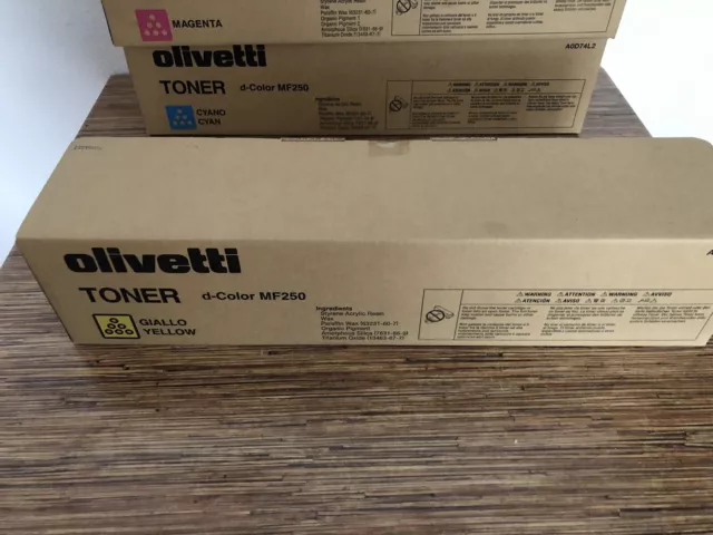 Olivetti Toner B0732 Gelb für Olivetti d-Color MF250