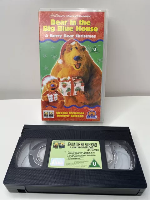 BEAR IN THE Big Blue House- A Berry Bear Christmas- Vintage Jim Henson ...