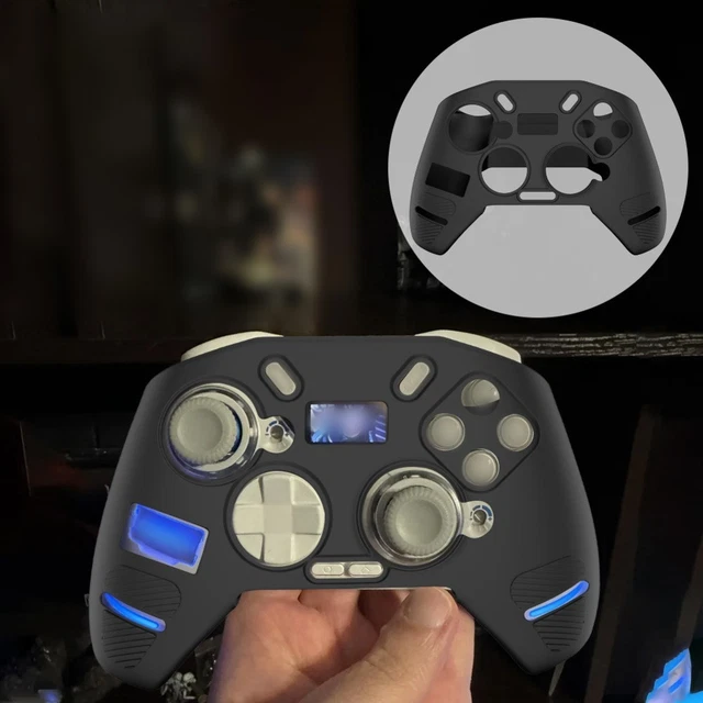 EXtremeRate Soft Anti-Slip Silicone Cover Skins Controller Protective Case For New Xbox One Elite Series 2
