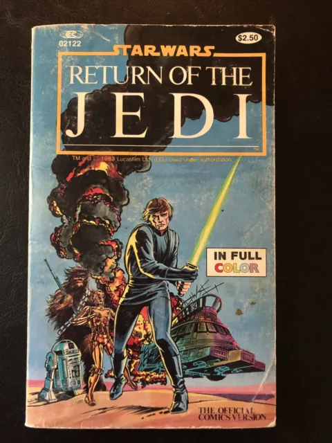 Star Wars Return Of The Jedi Marvel Illustrated Books