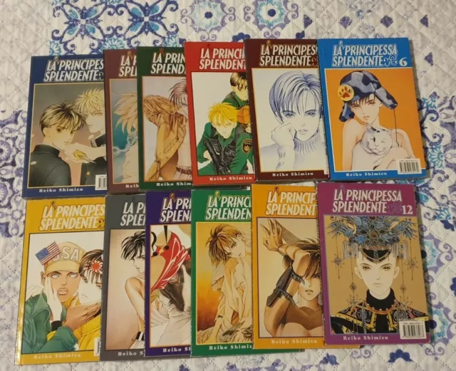 LA PRINCIPESSA SPLENDENTE Sequenza Completa 1-12 Shimizu Planet Manga OTTIMO 2