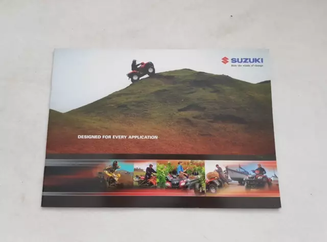 SUZUKI QUAD RANGE Motorcycle Sales Brochure 2006 #ATV_BROCH06