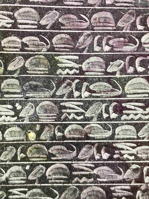 SCARABÉE DE COEUR. Égypte, basse époque en schiste 16