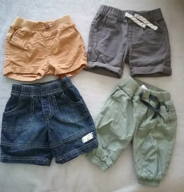 🤗4x Baby Boy Size 000 Pants + Shorts  Anko Dymples