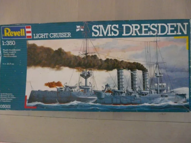 Maquette Bateau 1/350 Revell Ref 05001 S.M.S. Dresden