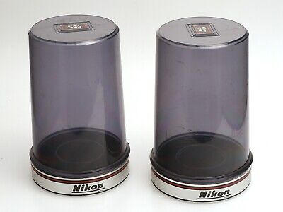 Juego de 2 cajas de objetivos Nikon CP-9 para varios objetivos Nikon AI-S