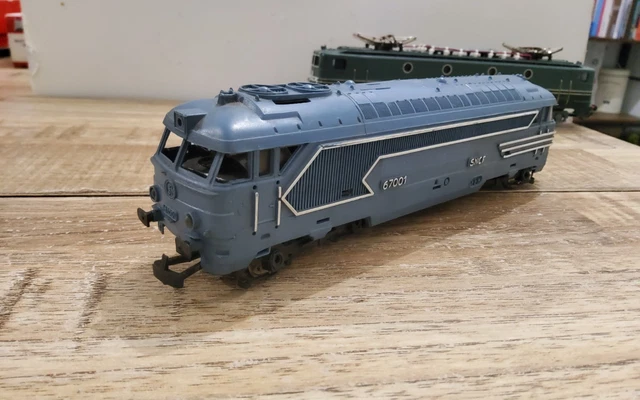 Coffret Jouef Provence Côte D'Azur HO - Locomotive 67001 (Ref 7640) - Échelle 1/87