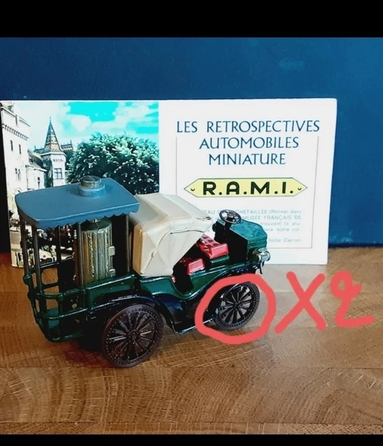 RARE Lot de Voitures de collection Rami JMK BOÎTES MOBIL Léon Bollée et