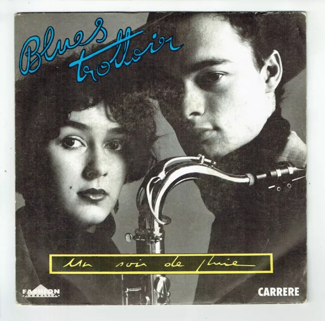 Blues Marciapiede Vinile 45 Giri 7 " Sp Un Soir Di Pioggia - Giorno -carrere