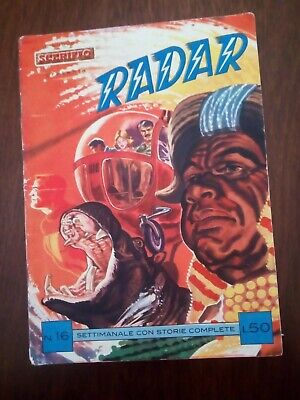 il nuovo sceriffo RADAR serie 1/104 edizione Fasani 1961 