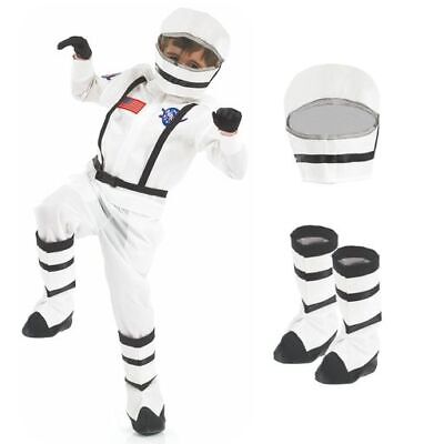 Bambini Astronauta Costume Costume da astronauta tuta spaziale LIBRO SETTIMANA BAMBINI RAGAZZI RAGAZZE 