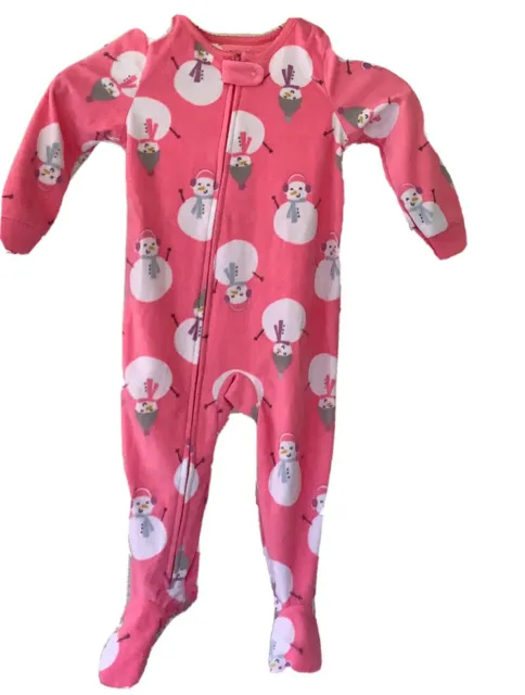 carters baby girl 24months Sleeper. Pink Color.New. MSRP §20.
