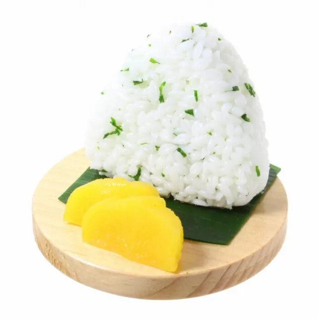 Food sample smartphone stand wakame rice ball made in Japan