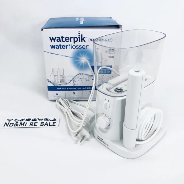 Hilo de agua Waterpik para dientes, portátil eléctrico Nano Plus WP-320 - usado
