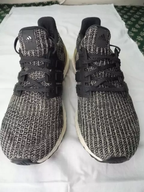Adidas Ultraboost 4.0 'Dunkler Moka' Uk10,5 Us11 Eur45,33 Schwarz Khaki Gold Braun