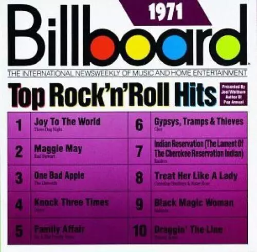 Billboard Top Rock'n'Roll Hits: 1971 - Audio CD By Various Artists - GOOD