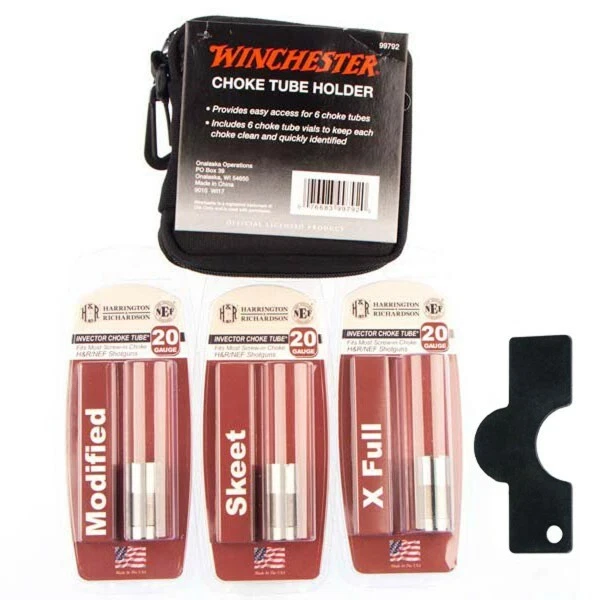CHOKE TUBE 3 Pack 20 Gauge Browning Winchester Mossberg With Caddy