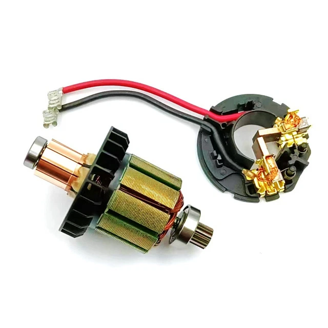 Porte-brosse Carbone Pour Perceuse Sans Fil - Pièce Moteur Rotor - Neuf