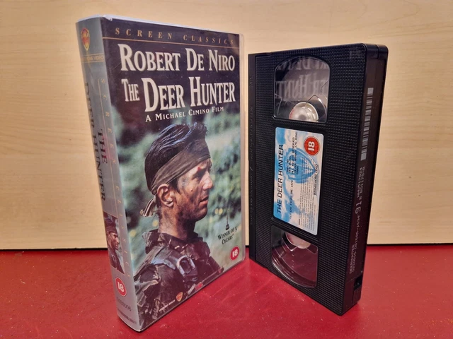 THE DEER HUNTER - Robert De Niro - PAL VHS Video Tape (A306) £2.99