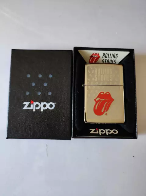 Zippo 24543 Rolling stones Lighter Case - No Inside Guts Insert