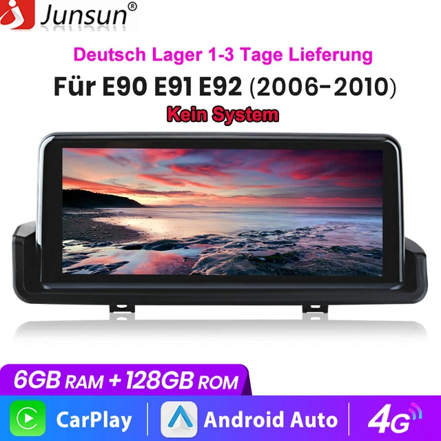 Für BMW E90 E91 E92 2006-2010 Android CarPlay 6+128G Autoradio GPS Navi WIFI DAB