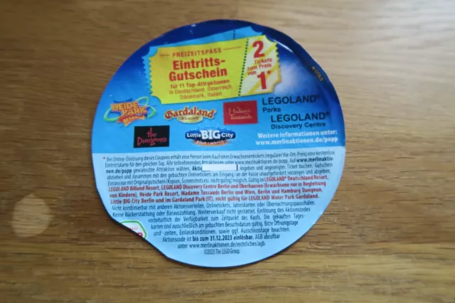 2 für 1 Gutschein Coupon Heide Park Legoland Gardaland Dungeons BigCity bis12/23