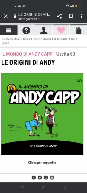 Il Mondo di Andy Capp Gazzetta dello Sport  COMPLETA 1/60 OTTIME NUOVO 3