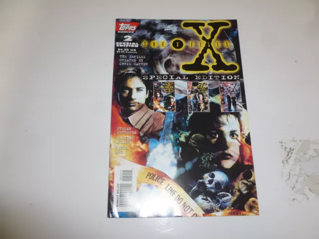 THE X-FILES Comic - SPECIAL EDITION - Vol 1 - No 2 - Date 12/1995 - Topps Comics