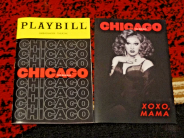 Chicago Broadway playbill 2023 Jinkx Monsoon Drag Race LGBTQ poster