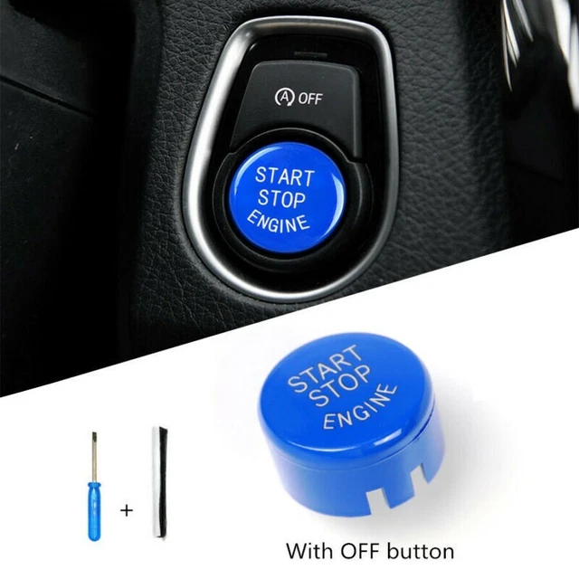 Botón Start Stop Rojo Brillante Para BMW Series F10, F12, F20, F22, F25, F30, F31, F32, F33