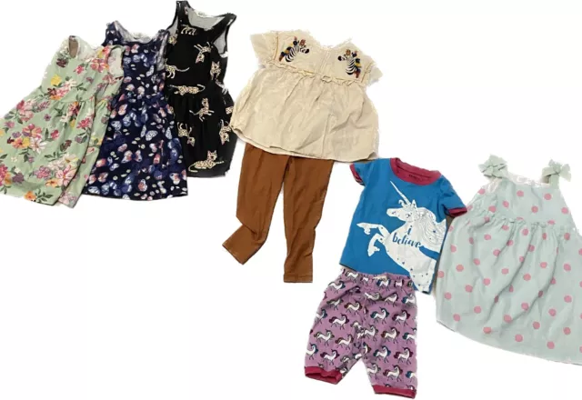 Pacchetto vestiti estivi ragazze 2-3 anni Zara, H&M, Tu