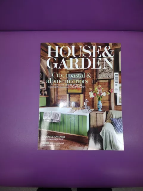 House And Garden Magazine March 2024/ Brand New