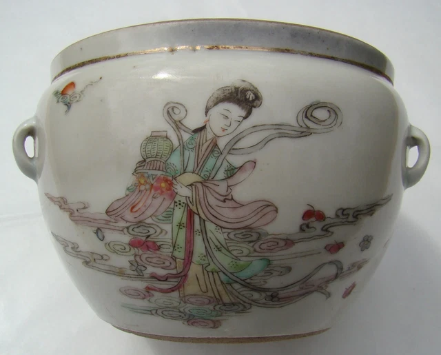 Oriental Antiques China - Cuenco con tapa.