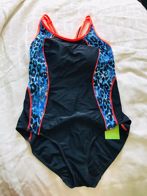 GEORGE LADIES SWIMMING Costume Black Mix Size 18 BNWT 6.00