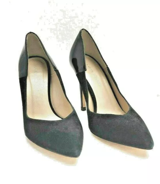 Karen Millen Women's Black Ella Heeled Shoes 37 see details