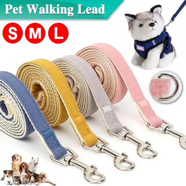 Dog Harness Lead Set Reflective No Pull Adjustable Puppy Pet Vest Leash Ropes AU