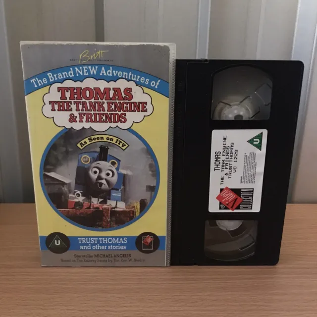 THOMAS THE TANK Engine And Friends Vhs Video - Trust Thomas - Second ...