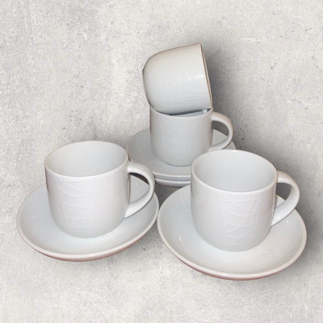Royal Worcester – Serendipity a forma di barile set di 4 tazze