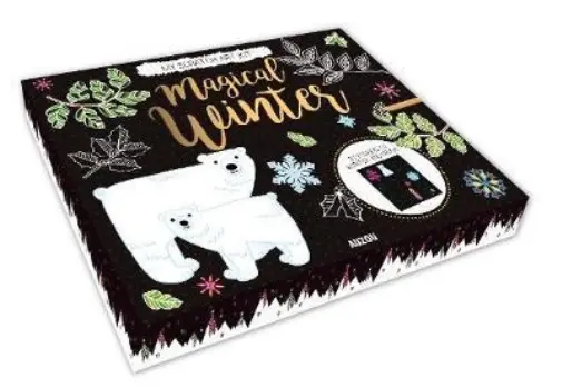 Jane Ryder-Gray SCRATCH ART KIT: MAGICAL WINTER B Book NEU